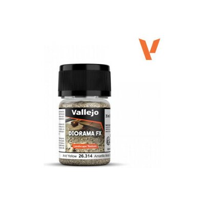 Vallejo Diorama FX 26314 Arid Yellow 0,5-2 mm 35 ml – Sleviste.cz