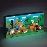 Svítící obraz Minecraft Isometric – Zboží Dáma