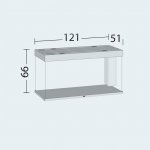 Juwel Rio 350 LED akvarijní set černý 121 x 50 x 66 cm 350 l – Sleviste.cz