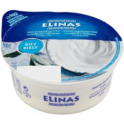 Elinas Bílý jogurt řeckého typu 150 g – Zboží Dáma