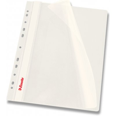 Esselte Vivida - plastový rychlovazač - bílý, 10 ks – Zboží Živě