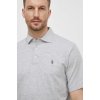 Pánské Tričko Ralph Lauren Polo s lněnou směsí Polo 710933390 šedá