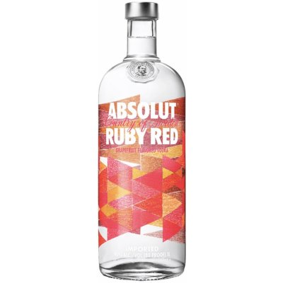 Absolut Ruby Red 40% 0,7 l (holá láhev)