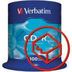 Verbatim CD-R 700MB 52x, cakebox, 100ks (43411) – Hledejceny.cz