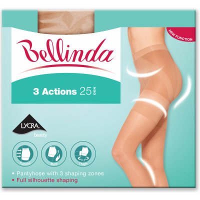 Bellinda Dámské tvarovací punčochové kalhoty 3 ACTIONS 25 DEN Almond – Zboží Mobilmania