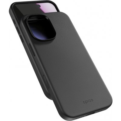 Epico Leather Mag+ Case iPhone 17 - černá – Zboží Mobilmania