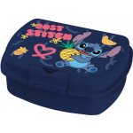 Stor plastový svačinový box Stitch 18,5 x 14 x 6,5 cm – Zboží Dáma