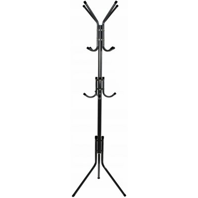 Ruhhy 23815 Stojanový věšák 175 x 42 cm černý – Sleviste.cz