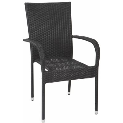 DIMENZA Jídelní židle HAITI černá
