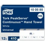 Tork PeakServe ZZ H5, 1 vrstva, bílé, 12 x 410 ks, 100585 – Sleviste.cz