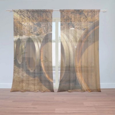 Záclony Sudy: 2 ks - 150x250 cm - Sablio – Hledejceny.cz