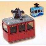 Kovap Lanovka plechová červená na natažení na klíček Kov 0621 – Zboží Mobilmania