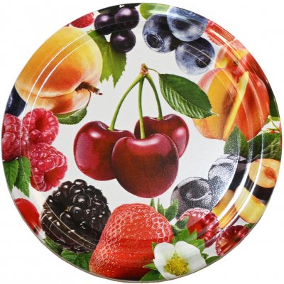 JaHan Zavařovací víčko na sklenici TO 82 - RTS - Fruit 1 – Hledejceny.cz