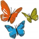Sizzix Motýli vyřezávací kovové šablony Thinlits 3 ks – Sleviste.cz