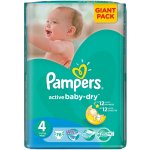 Pampers Active Baby 4 76 ks – Hledejceny.cz