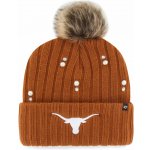 47 Brand Dámská zimní čepice Texas Longhorns NCAA Pearl Fur Knit with Pom – Hledejceny.cz