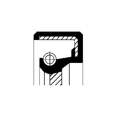 01026708B CORTECO Tesnici krouzek hridele, hridel prevodovky – Sleviste.cz