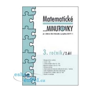 Matematické minutovky pro 3. ročník/ 2. díl - 3. ročník - Hana Mikulenková, Josef Molnár