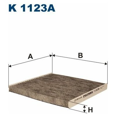 Filtr, vzduch v interiéru FILTRON K 1123A – Hledejceny.cz