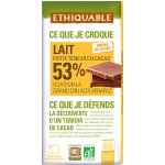 Ethiquable Bio Mléčná čokoláda 53% 100 g – Sleviste.cz