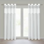 EUROFIRANY ZÁCLONA NA KROUŽCÍCH AFRODYTA 140X250 CM CM BÍLÁ – Hledejceny.cz