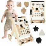 KIK KX4729 Dětské dřevěné chodítko s třídičem – Sleviste.cz