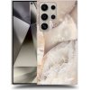 Pouzdro a kryt na mobilní telefon Samsung Picasee ULTIMATE CASE Powershare Samsung Galaxy S24 Ultra S928B 5G Cream marble