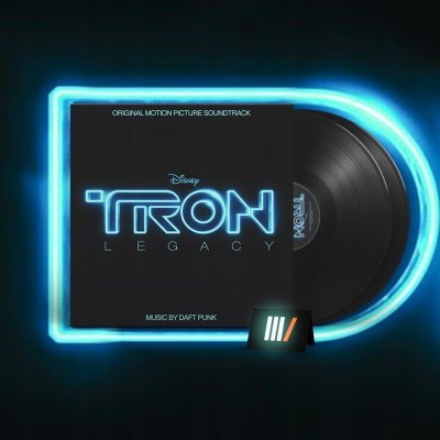 Tron - Legacy - Daft Punk - Soundtrack LP – Zboží Mobilmania