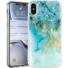 Pouzdro a kryt na mobilní telefon Samsung Pouzdro Marble TPU Samsung Galaxy A31 Modré