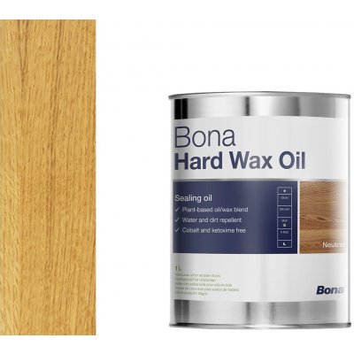 Bona Hardwax Oil 1 l polomat – Zboží Mobilmania