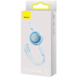 Baseus CAMJ010006 Bright Mirror 3v1 MicroUSB/USBC/Lightning, 3,5A, 1,1m – Hledejceny.cz