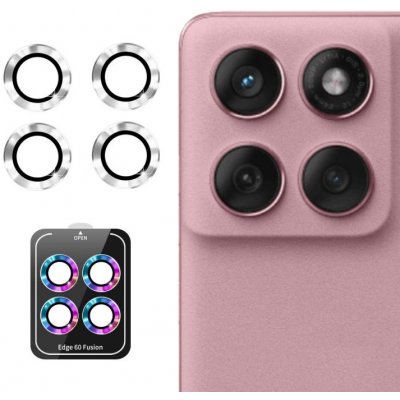 ENKAY 110844 Alu sklo pro fotoaparát Motorola Edge 60 / Edge 60 Fusion Silver – Zboží Živě