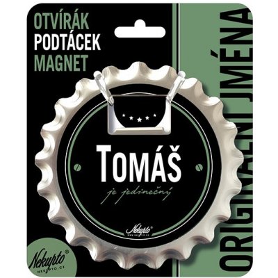 Nekupto Otvírák na pivo, podtácek se jménem - Tomáš – Hledejceny.cz