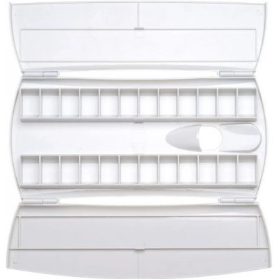 Krabička plastová prázdná Paleta na 24 akvarelových barev – Hledejceny.cz