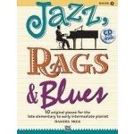 Martha Mier Jazz Rags & Blues Book 1 noty na klavír + audio – Zboží Dáma