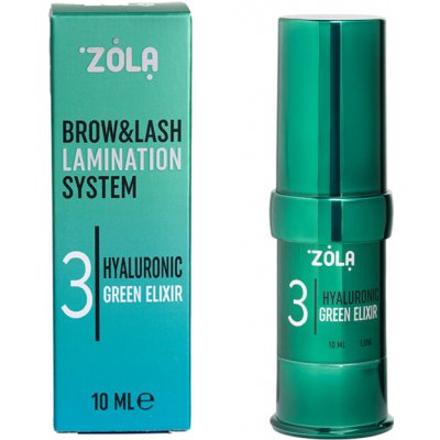 ZOLA Classic Color Lab KROK 3 Hyaluronic Green Elixir 10 ml – Zboží Dáma