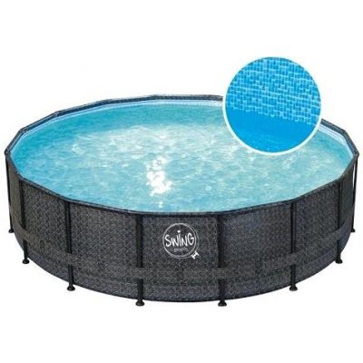 POLYGROUP Swing 4,88 x 1,22m, ratan 3EXB0197 – Zboží Dáma