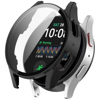 VSECHNONAMOBIL PC FULL COVER Plastový kryt se sklem pro Samsung Galaxy Watch 7 44mm černý 81151 – Zbozi.Blesk.cz
