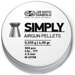 Diabolky JSB Simply 4,5 mm 500 ks – Zboží Dáma