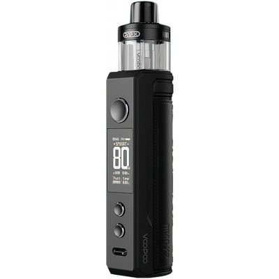 VooPoo Drag X2 Mod Pod 80 W Full Kit 0 mAh Spray Black 1 ks – Hledejceny.cz