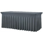 TENTino Elastický potah SKIRTING na skládací stůl 180-183x76 cm – Sleviste.cz