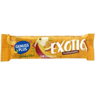GENUSS PLUS Ovocná tyčinka Exotic 40 g – Zboží Dáma