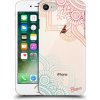 Pouzdro a kryt na mobilní telefon Apple Pouzdro Picasee silikonové Apple iPhone 8 - Flowers pattern čiré
