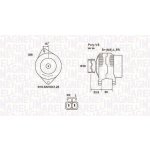 Generátor MAGNETI MARELLI 063732020010