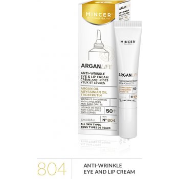 Mincer ArganLIFE protivráskový oční krém 50+ 15 ml