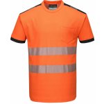 Portwest HI-VIS PW3 T181 Funkční reflexní tričko HV oranžová/černá