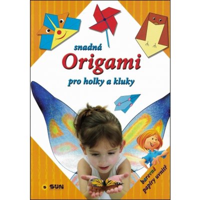 Snadná origami pro holky a kluky - oranžové