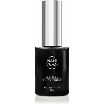 NANI UV gel Quick Finish bez výpotku Clear 10 ml – Zboží Dáma