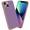 Pouzdro a kryt na mobilní telefon Apple Cadorabo Ochranné pouzdro pro Apple iPhone 14 PLUS Case in Fialová Kryt mobilního telefonu TPU Silikonové pouzdro na fotoaparát PČervenáector Case