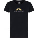La Sportiva Brand Tričko Tee W Black – Zboží Dáma